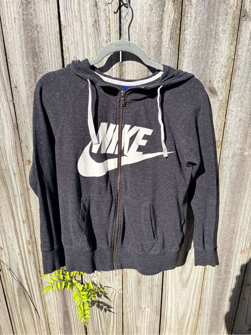 Nike Women's Black Zip Hoodie Sweatshirt